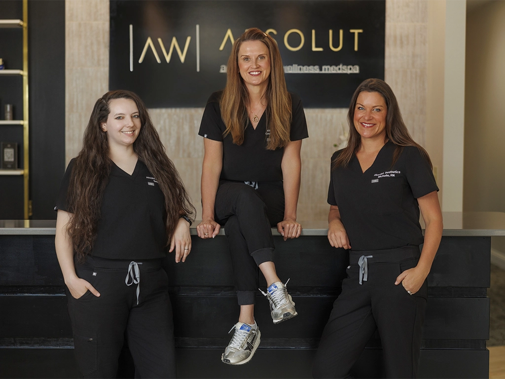 absolut aesthetics and wellness medspa team photo