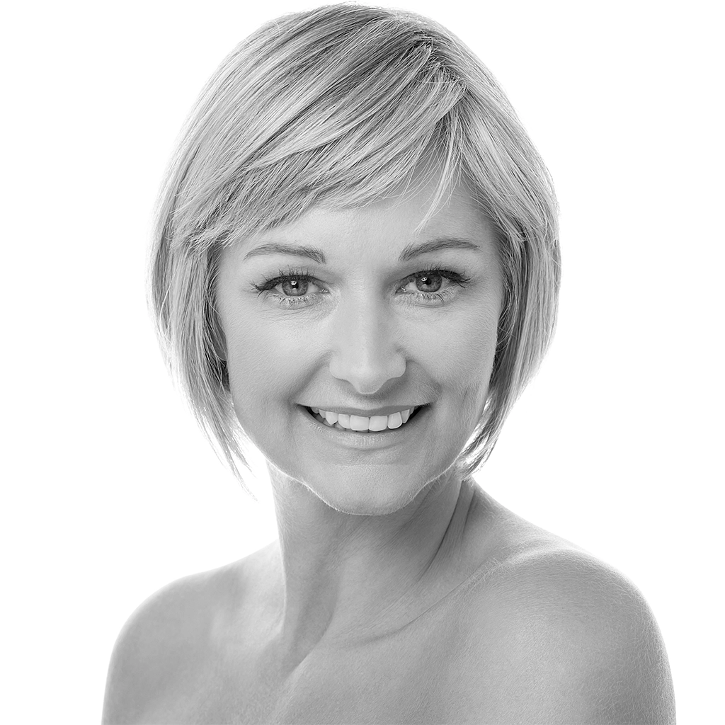 smiling older woman ready for procedure